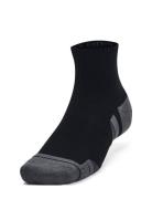 Ua Performance Cotton 3P Qtr Lingerie Socks Regular Socks Black Under ...