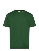 Emb Archive Shield Tshirt Tops T-shirts Short-sleeved Green GANT