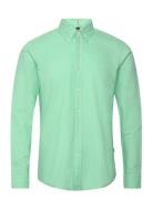 Rickert Tops Shirts Casual Green BOSS