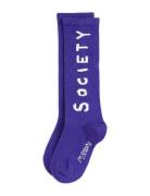 Society Knee-High Socks Sukat Purple Mini Rodini