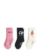 Agatha 3-Pack Socks Sukat Multi/patterned Mini Rodini