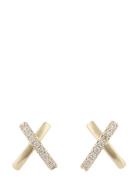 Ace Mini Ear G/Clear Accessories Jewellery Earrings Studs Gold SNÖ Of ...