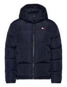 Tjw Alaska Puffer Ext Vuorillinen Takki Topattu Takki Navy Tommy Jeans