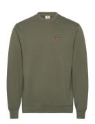 The Original Hm Crew Moss Oliv Tops Sweat-shirts & Hoodies Sweat-shirt...