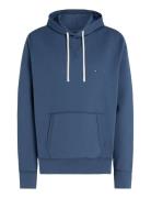 Essential Fleece Hoody Tops Sweat-shirts & Hoodies Hoodies Blue Tommy ...