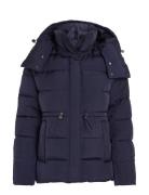 Mw Padded Rec Nylon Jacket Vuorillinen Takki Topattu Takki Navy Calvin...