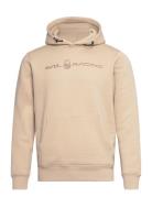 Bowman Hood Sport Sweat-shirts & Hoodies Hoodies Beige Sail Racing