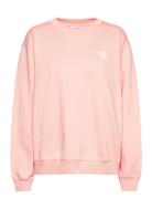 Leiot Unikko Placement Tops Sweat-shirts & Hoodies Sweat-shirts Pink M...