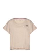 Ss Tee Toppi Beige Tommy Hilfiger