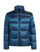 Two T Puffer Jacket Villakangastakki Pitkä Takki Blue Calvin Klein Jea...