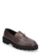 Lightweight Chunky Horsebit Loafer - Brown Loaferit Matalat Kengät Bro...