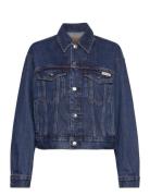 Hero 90S Trucker Jacket Farkkutakki Denimtakki Blue Calvin Klein Jeans