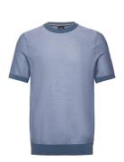 Tantino Tops T-shirts Short-sleeved Blue BOSS