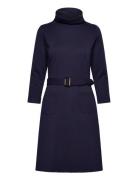 Kim Dress Polvipituinen Mekko Navy Jumperfabriken