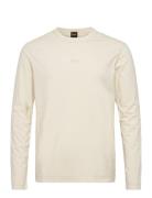 Tokkslong Tops T-shirts Long-sleeved White BOSS