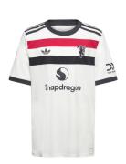 Mufc 3 Jsy Y Sport T-shirts Short-sleeved White Adidas Performance