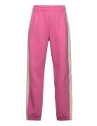 Mini Rodini Society Panel Sweatpants Bottoms Sweatpants Pink Mini Rodi...