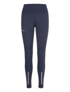 Adv Essence Wind Tights W Sport Running-training Tights Navy Craft