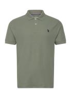 Alfred Polo Tops Polos Short-sleeved Green U.S. Polo Assn.