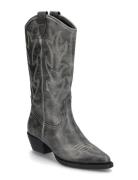 Boots Korkeavartiset Saapikkaat Grey Billi Bi