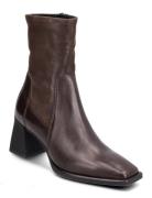 Hedda Shoes Boots Ankle Boots Ankle Boots With Heel Brown VAGABOND