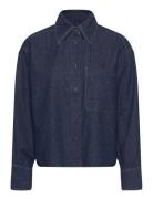 Jayaiw Shirt Tops Shirts Long-sleeved Blue InWear