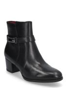 Women Boots Shoes Boots Ankle Boots Ankle Boots With Heel Black Tamari...