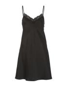 Nightdress No Sleeve Yöpaita Black Damella Of Sweden