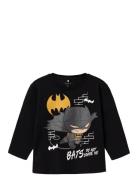 Nmmseppel Batman Ls Nreg Top Wab Tops T-shirts Long-sleeved T-shirts B...