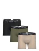 Bci Cotton/Elastane-3Pk-Bxb Bokserit Green Polo Ralph Lauren Underwear