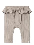 Nbfnara Nreg Pant Lil Bottoms Trousers Brown Lil'Atelier