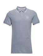 Bhnate Polo Noos Tops Polos Short-sleeved Blue Blend