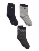 K Wool Sock 3Pk Sukat Multi/patterned Helly Hansen