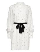 Linnea Milly Dress Lyhyt Mekko White Bruuns Bazaar