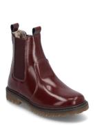 Bisgaard Neel Lamb Bootsit Nauhalliset Saapikkaat Brown Bisgaard