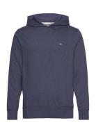 Reg Emb Archive Shield Hoodie Tops Sweat-shirts & Hoodies Hoodies Navy...