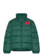 Puffer Jacket Toppatakki Green Hugo Kids