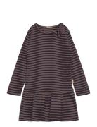 Dress L/S Modal Striped Dresses & Skirts Dresses Casual Dresses Long-s...