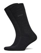 2P Rs Uni Wo Underwear Socks Regular Socks Black BOSS