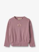 T-Shirt L/S Beathe Tops Sweat-shirts & Hoodies Sweat-shirts Pink Wheat