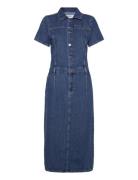 Ivy-Uta Denim Dress Maksimekko Juhlamekko Blue IVY Copenhagen