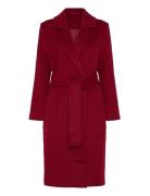 2Nd Liviana - Classic Wool Outerwear Coats Winter Coats Red 2NDDAY