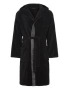 Men's Woven Bathrobe Aamutakki Kylpytakki Black Emporio Armani