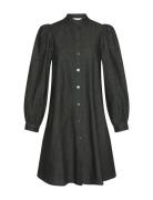 Mschelena Shirt Dress Lyhyt Mekko Black MSCH Copenhagen