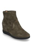 Stb-Emmy S Shoes Boots Ankle Boots Ankle Boots With Heel Khaki Green S...