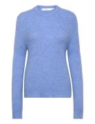 Harrietiw Pullover Tops Knitwear Jumpers Blue InWear