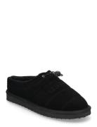 Home Slipper Suede Aamutossut Tohvelit Black Les Deux