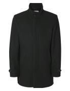 Slhnew Reuben Coat Noos Ohut Pitkä Takki Black Selected Homme