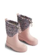 Thermo Snowboot Drizzle Shoes Rubberboots High Rubberboots Pink Wheat