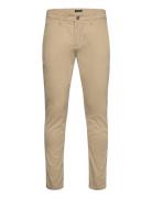 Superflex Chino Bottoms Trousers Chinos Beige Lindbergh